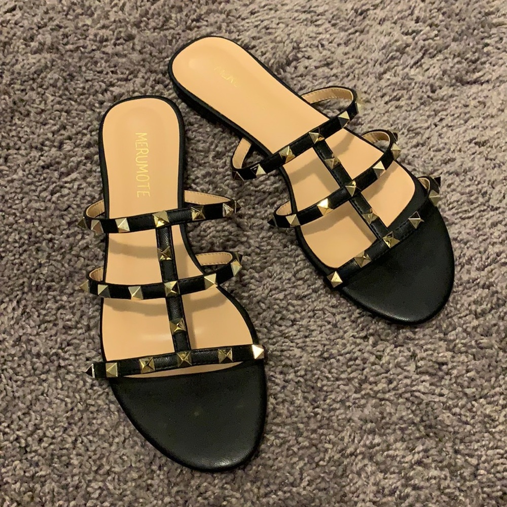 Studded Sandals